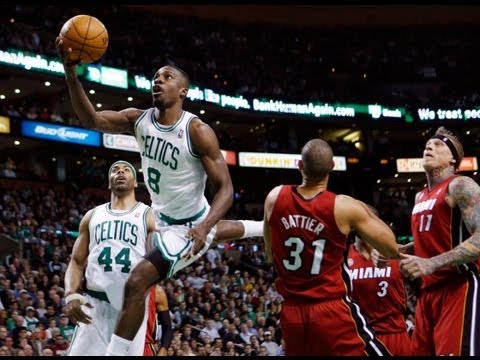 Jeff Green 43 points - Highlights vs Miami Heat 3/18/2013 - Career High