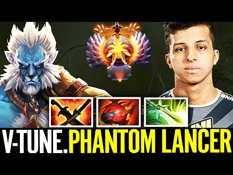 VTUNE Phantom Lancer [FULL GAMEPLAY] - Carry Pro Guide | Dota 2 IMMORTAL GAMEPLAY