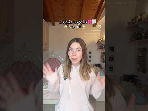 Vi faccio vedere la mia pagella 🩷📃#voti #pagella #scuola #liceo #liceolinguistico ￼