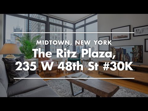 NYC Apartment Tour | Furnished Apartment in the Ritz Plaza, New York