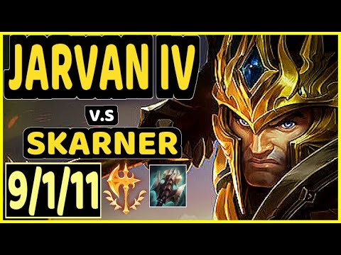 CHASESHACO (JARVAN IV) vs SKARNER - 9/1/11 KDA JUNGLE GAMEPLAY - NA Ranked GRANDMASTER