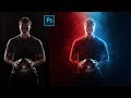 Boring to Awesome - Portrait Dual Lighting Effect with Glowing Edges in Photoshop