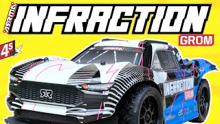 I Built The World's First Arrma Infraction Grom! (Losi Nascar Mod!)