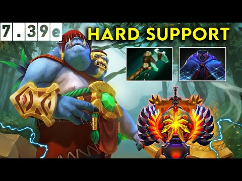 Ogre Magi Immortal Multistun 🎰 Hard Support - Dota 2 Patch 7.39e Pro Pub Gameplay