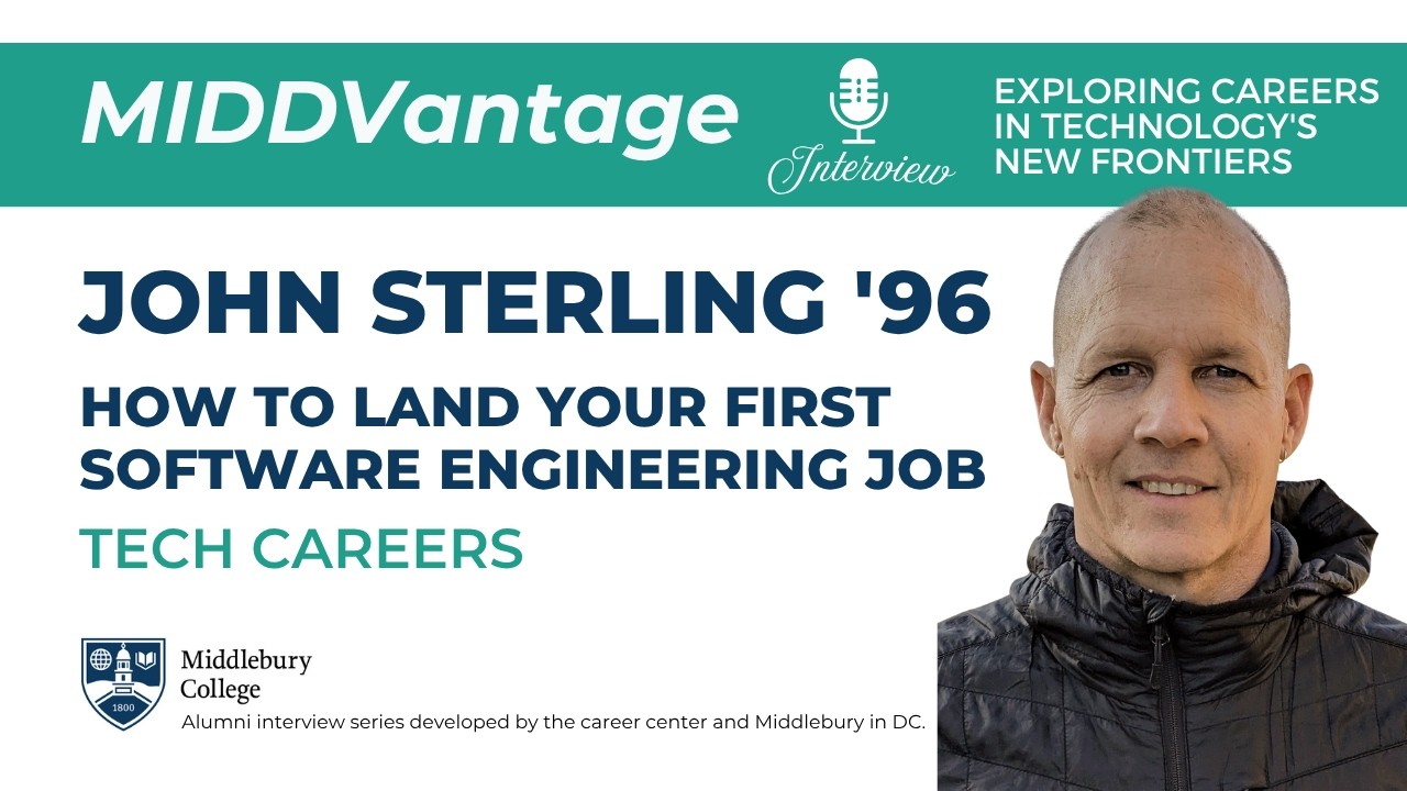 How to Land Your First Software Engineering Job | Tech Careers | MIDDVantage video thumbnail