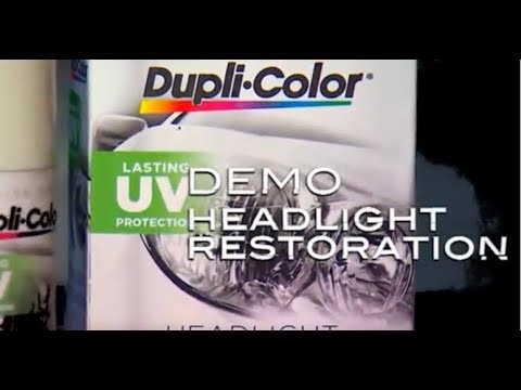 Headlight Restoration Kit - Dupli-Color