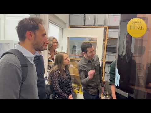 Prize winners 2024 tour of infrastructure at Campus Solna