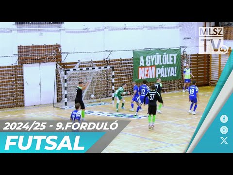 B-KERÉP Nyírbátori SC – TFSE-TENT Budapest  | 2-1 | Férfi Futsal NB I | 9. forduló | MLSZTV