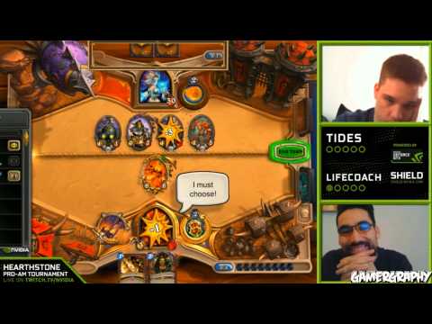 NVIDIA Hearthstone Pro-Am Tournament - Week 3 - TidesofTime vs Lifecoach