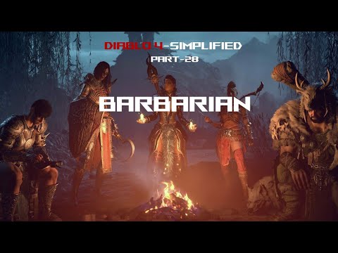 Diablo 4~Made EZ-Barbarian~Pt28-7/24