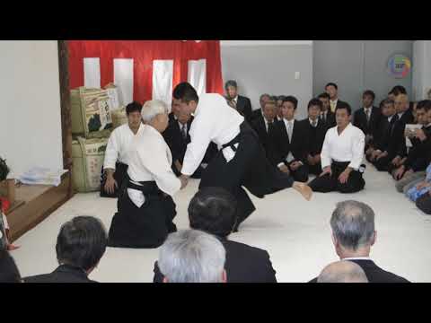 Kagamibiraki 2018 - Doshu's Demonstration
