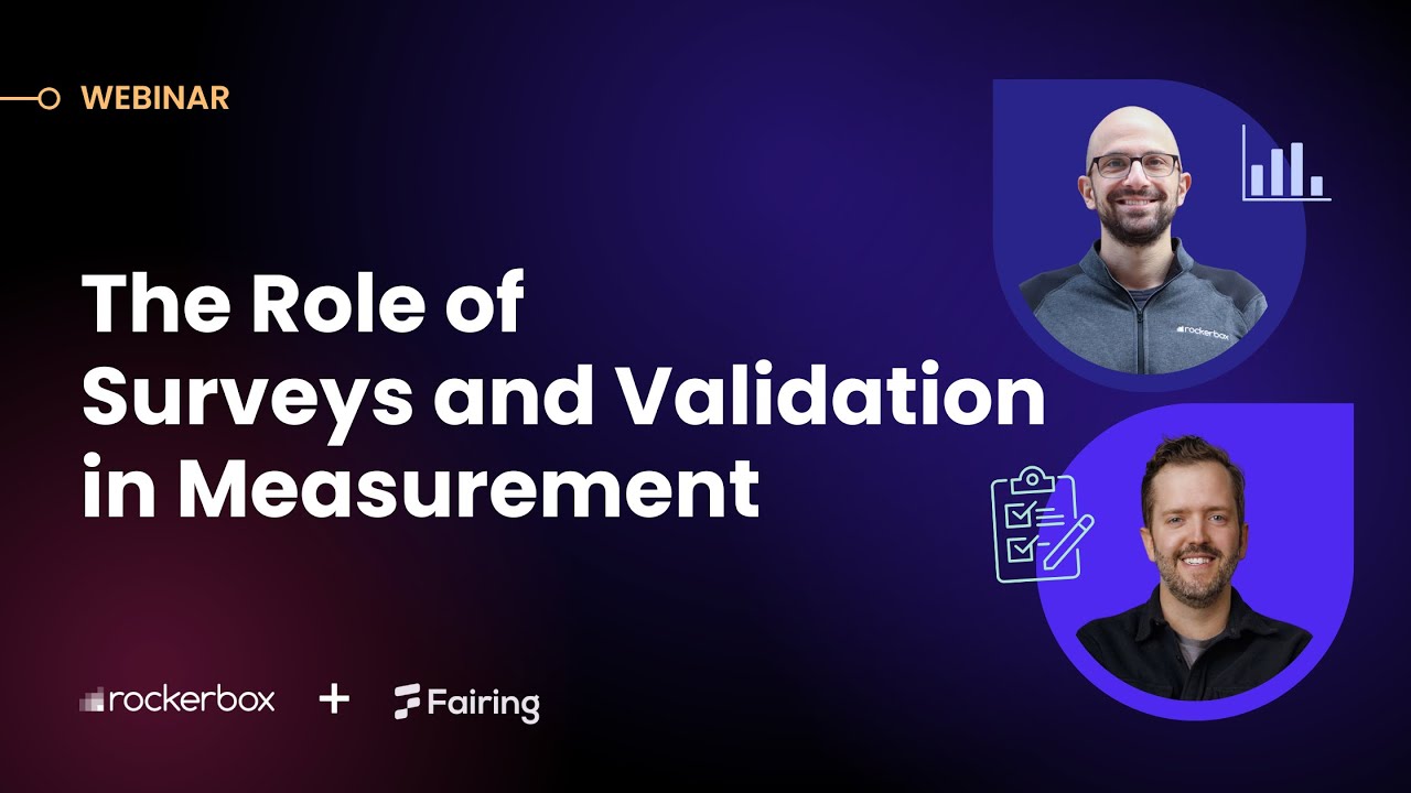 The Role of Surveys and Validation in Measurement