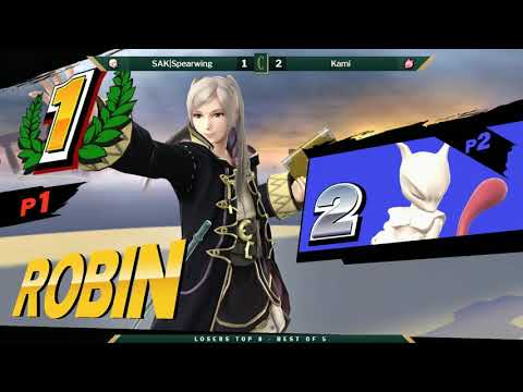 Chronicles: Back to Bracket Losers Top 8 - SAK|Spearwing (Robin) vs Kami (Mewtwo)