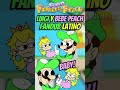 LUIGI Y LA PEQUEÑA BEBE PEACH 💚🍑 🍄FANDUB ESPAÑOL LATINO🍄