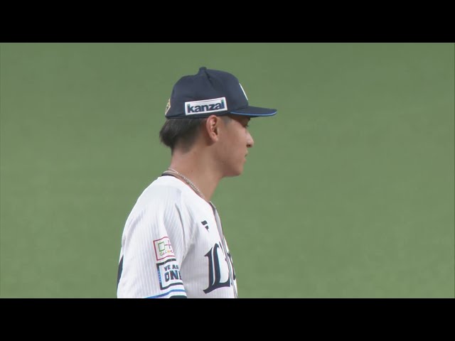 【1回表】3球勝負!! ライオンズ・杉山 遙希 プロ初登板で最初のアウトを奪う!! 2024年9月12日 埼玉西武ライオンズ 対 東北楽天ゴールデンイーグルス