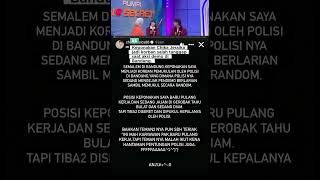 Download lagu Chika Jessica's niece was the victim of a mistaken arrest during a demonstration in Bandung. mp3