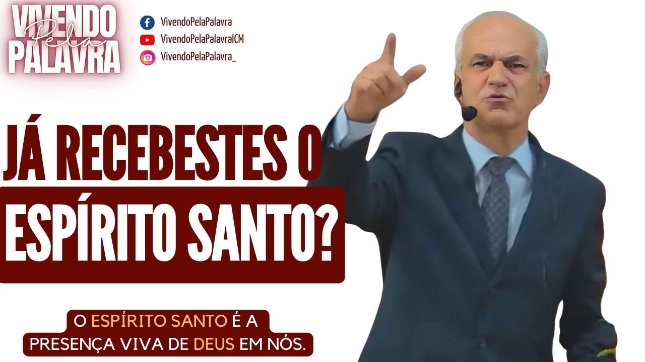 [MENSAGEM] RECEBESTES O ESPIRÍTO SANTO? - PR DINIZ CYPRESTE