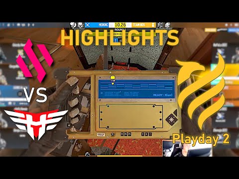 GREAT GAME! BDS vs Heroic - HIGHLIGHTS - Playday 2 - EUL 2022 Stage 2 - R6 Esport