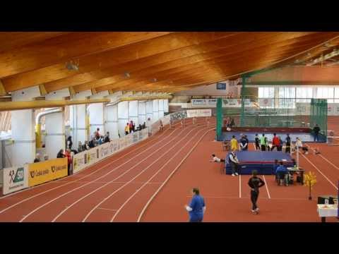 Anna Kerbachová 150m - 18.38 sec - český žákovský halový rekord