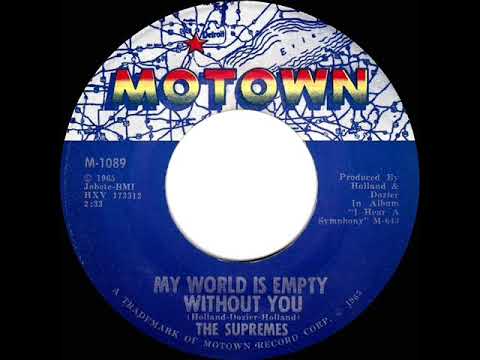 1966 HITS ARCHIVE: My World Is Empty Without You - Supremes (mono)