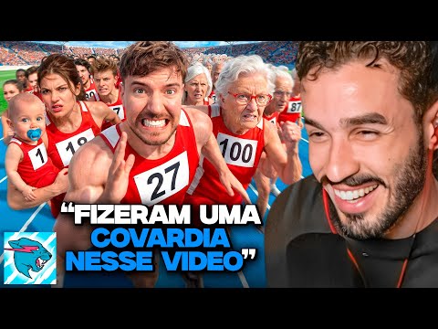 PESSOAS DE 1 A 100 ANOS LUTAM POR $250,000! | REACT MR BEAST