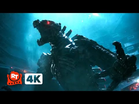 Godzilla vs. Kong (2021) 4K - Mechagodzilla Rises | Movieclips