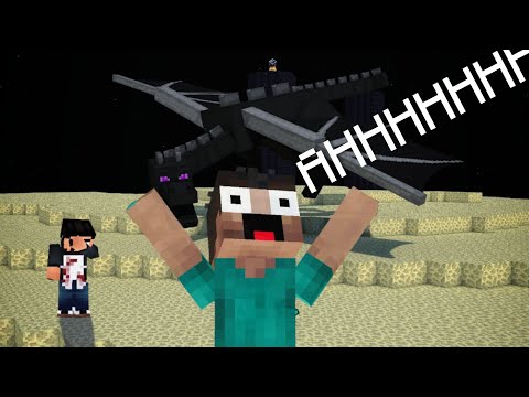 Keralis being [TERRIFIED] of the End (Hermit Craft)