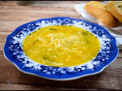 Recetas de Sopa de arroz tradicional española