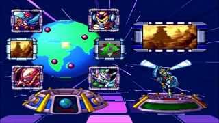 Cover art for Mega Man 8 Stage Select In Mega Man X3 Style