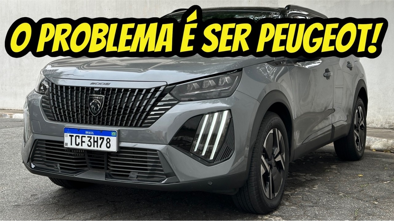Peugeot 2008 GT 2025 - O PROBLEMA É SER PEUGEOT? O MELHOR SUV DA CATEGORIA
