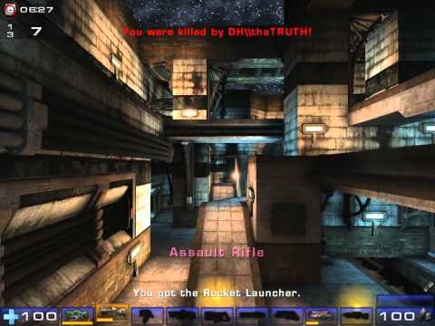 UT2004 1v1 DM - NA Random Game - HateBreed vs CombatCarl - Roughinery - HateBreed
