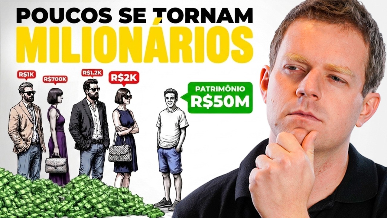 Porque algumas pessoas SE TORNAM MILIONÁRIAS - e a MAIORIA NUNCA SERÁ