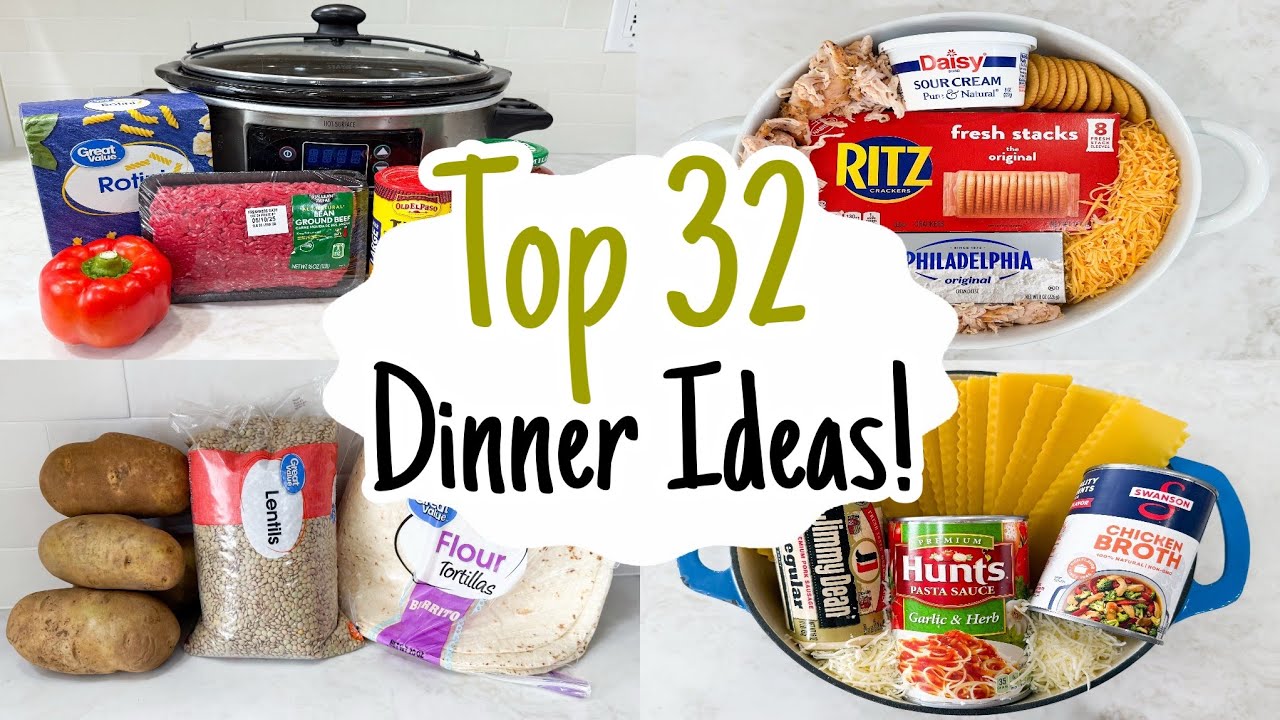 30+ EASY Family Dinner Recipes You’ll Make on Repeat | Cheap & Delicious Weeknight Meals