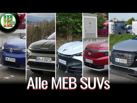 Volkswagen, Audi, Skoda, Cupra & Ford – MEB SUV Vergleich! Unterschiede, Reichweite & Preis 2025