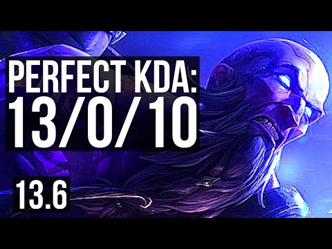 RYZE vs SYLAS (MID) | 13/0/10, Legendary | KR Master | 13.6