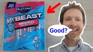 Jack Link’s & Mr Beast Original Beef Mini Sticks