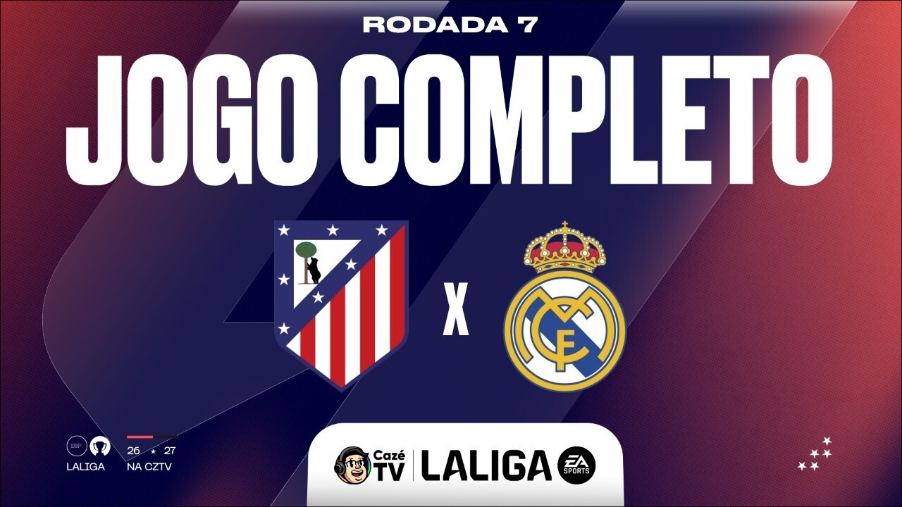 JOGO COMPLETO: ATLÉTICO DE MADRID X REAL MADRID | LALIGA 26/27 | 7ª RODADA