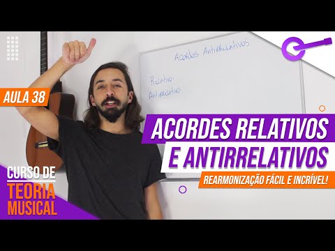 Curso de Teoria Musical - Aula 38: Acordes Relativos e Antirrelativos l Aula #285