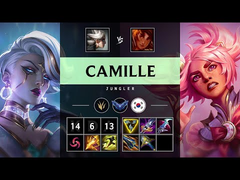 Camille Jungle vs Taliyah - KR Diamond Patch 25.12