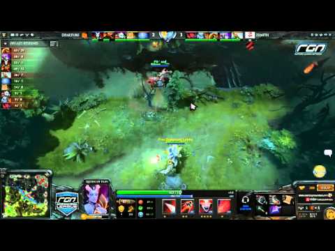 RGN Elite League Playweek 2 - First Departure (SG) vs Zenith (SG) - Casted by Mythical & Naraiah