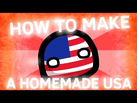 (Old asf) How to make a HOMEMADE USA! Countryball Tutorial meme