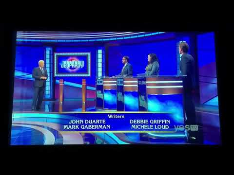 Jeopardy end credit roll, Charlie Fonville Day 2 (11/23/20)