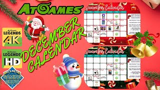 Events, Sales and New Releases - Here's What AtGames  Has in Store for December!