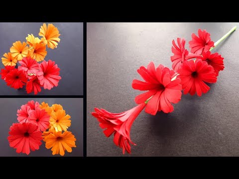 How to Make A Sticky Gift Flower | Easy Flowers Making | Handmade Gift Ideas : DIY Paper Crafts 2 Video