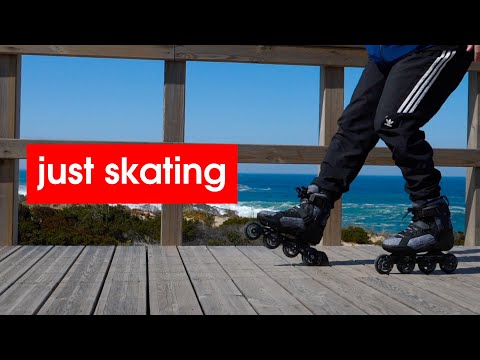 Powerslide Phuzion Radon 80mm Skate (with 90mm frame)// Ricardo Lino Skating Clips