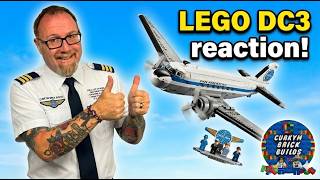 First Look Thoughts- I'm Blown Away by This LEGO DC-3