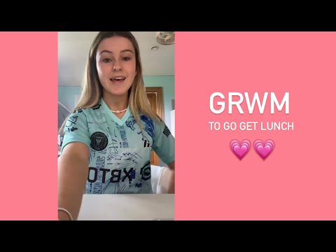 GRWM 💗💗 #grwm #lunch #makeup #love