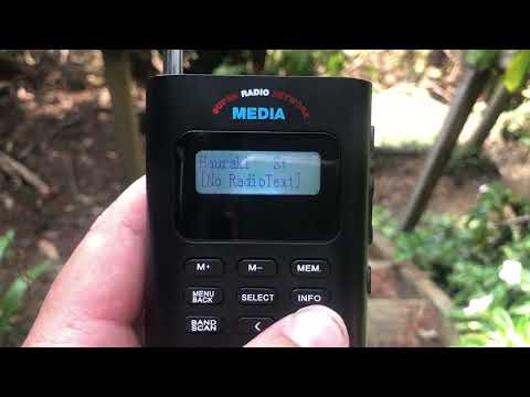 Kawau Island FM Band Scan- August 2020