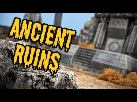 I built a full set of Necron Ruins!