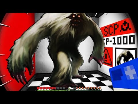 non cercare il bigfoot - minecraft scp 1000